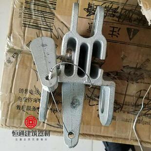 电动吊篮绳卡大杠卡子钢丝绳绳卡锁舌片臂绳卡大梁绳卡头锁绳器