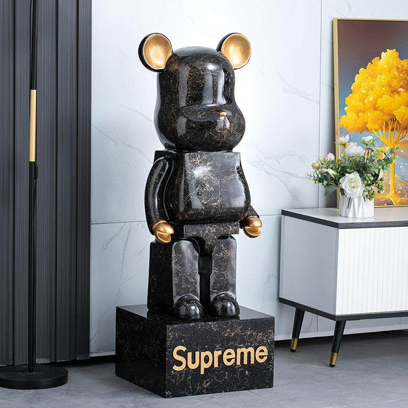 网红卡通暴力熊存钱罐现代简约电视柜轻奢大号落地创意装饰品摆件,家居饰品,装饰摆件,淘宝优惠券,粉丝福利购,淘宝优惠卷