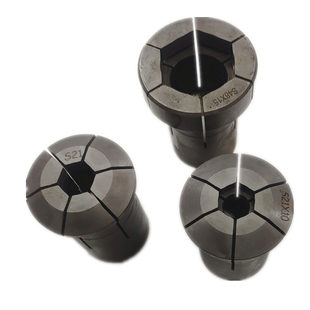 六角夹头0640 车床成品6开夹头通孔 台阶深5 -10-15-20高频淬火