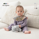 be organic【有机棉独家印花口水巾】婴幼儿童围嘴新生儿围兜