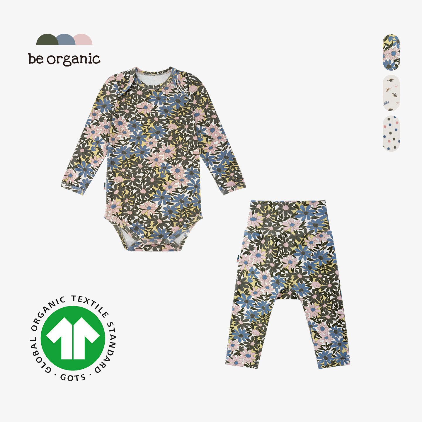 印花开肩包屁衣护肚高腰裤