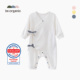 婴幼儿童连体衣哈衣新款 湿疹baby分腿和尚衣蝴蝶衣 organic
