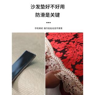 欧式 通用贵妃组合北欧简约现代金黄 割绒沙发垫套罩子防滑冬季 四季