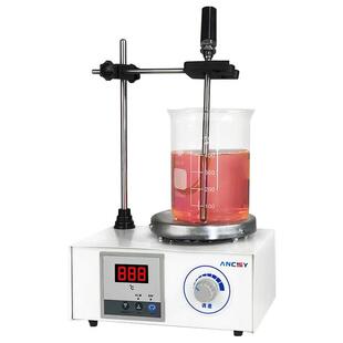 艾析 数显恒温磁力搅拌器大容量多联加热搅拌机实验室小型搅拌机