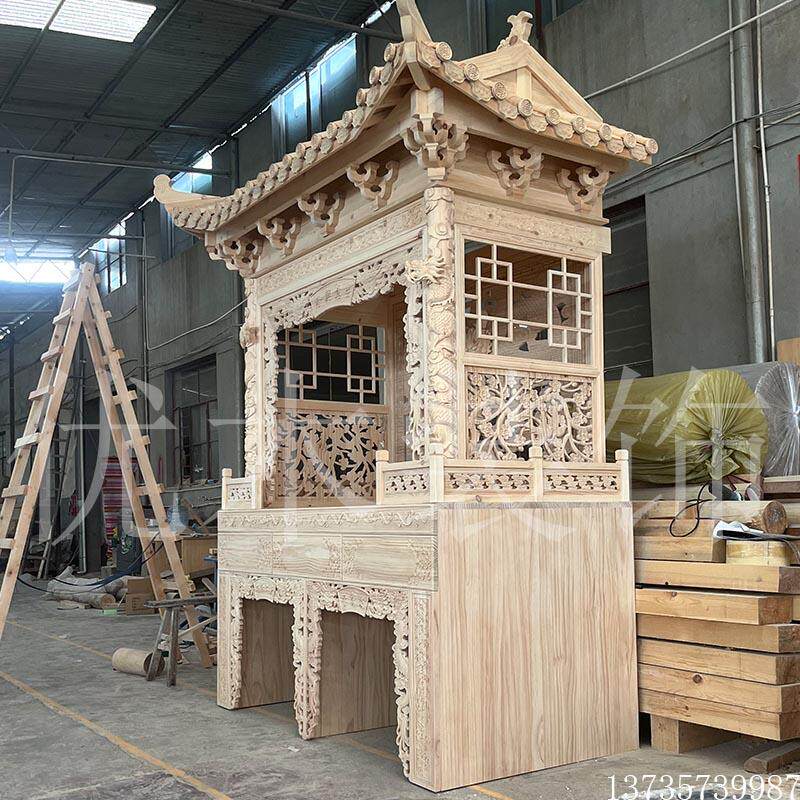 实木定制佛柜立柜供桌现代家用供台供奉卓佛台神龛神台中式观音财