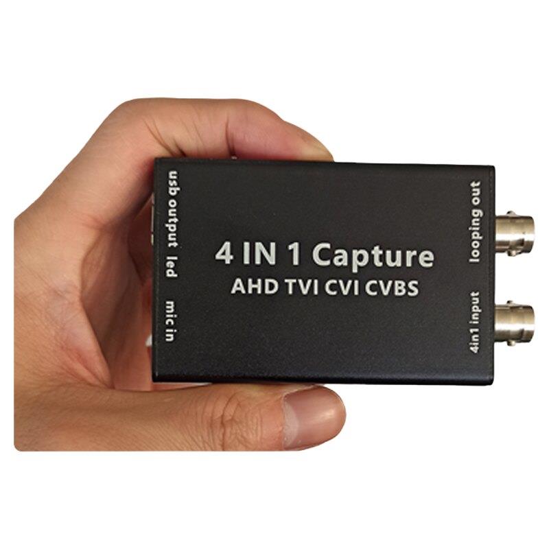 8MP TVI影片采集卡CVBS AHD CVI输入转USB出1080P平板OBS录制