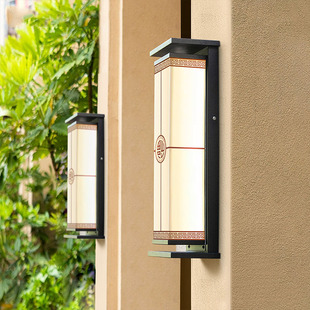 户外壁灯防水别墅庭院灯太阳能室外壁灯大门两侧外墙灯柱子灯接电