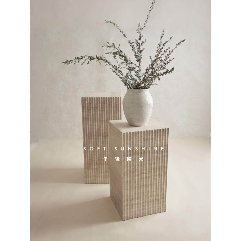 黄洞大理石单面开槽几何体六面体落地雕塑底座摆件墩展示台立柱子,家居饰品,落地摆件,淘宝优惠券,粉丝福利购,淘宝优惠卷