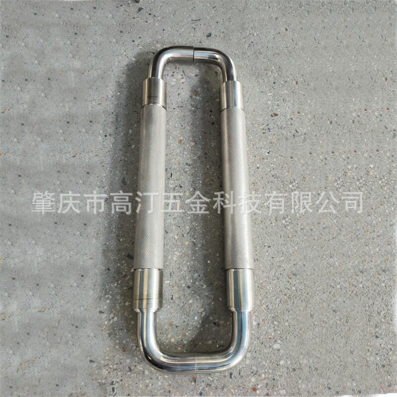 加厚不锈钢拉手玻璃门拉手高汀五金订置简约轻奢厨房淋浴室门把手