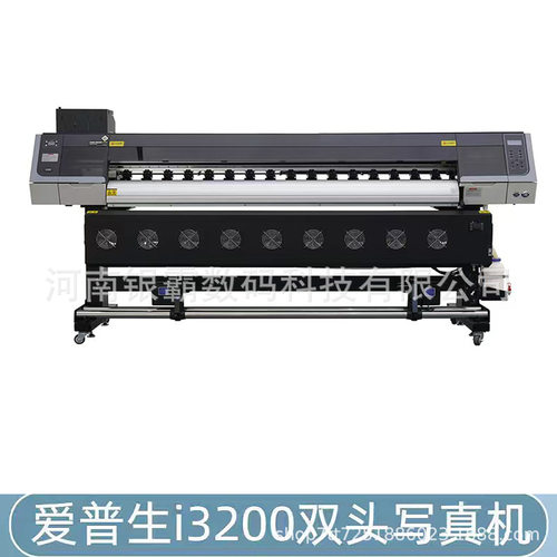 1.8米宽幅UV写真机户内外户内背胶写真打印机 PVC皮革UV卷材机