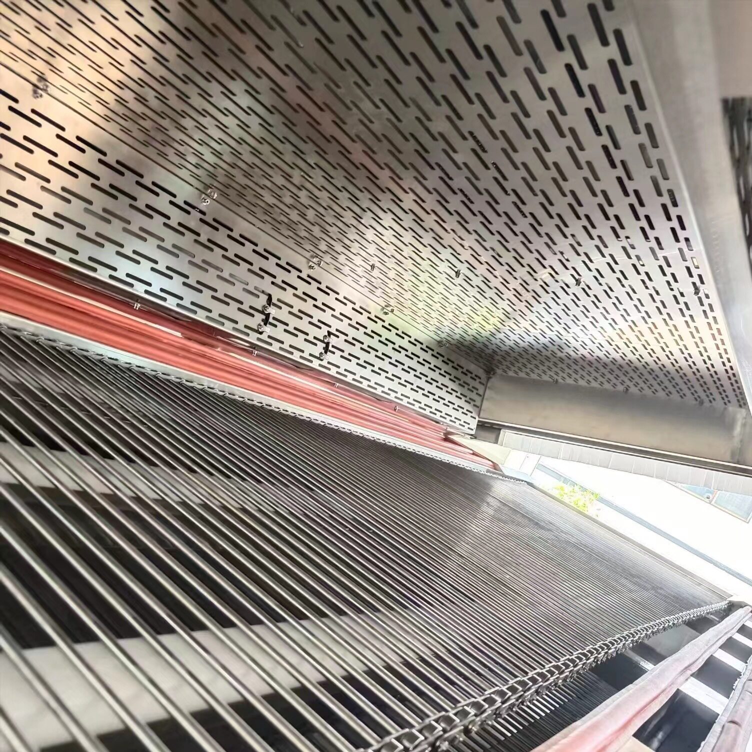 工业食品烘干隧道炉自动流水线