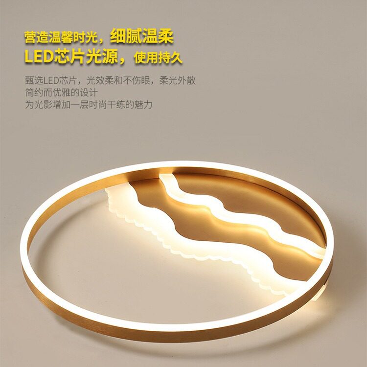 LED现代简约温馨浪漫吸顶灯