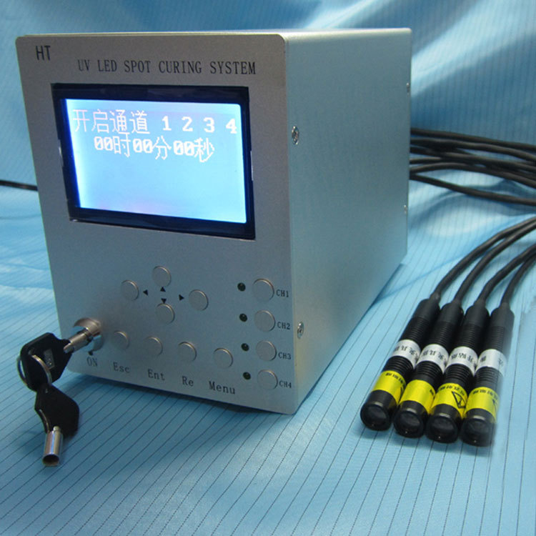 UVLED冷光源胶固化机1主机4头