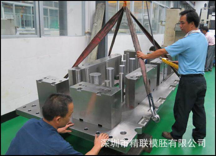 全加工模胚标准模架非标双色龙门卧式深孔外发加工深圳模胚