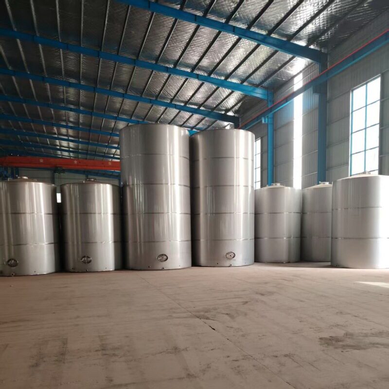 10吨20吨大型储酒罐圆柱卧式工业用不锈钢储罐304不锈钢储水罐