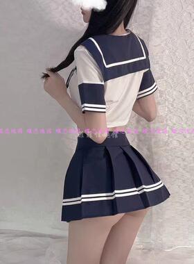 2024新款性感晴趣内衣JK超短裙趣味纯欲诱惑校园学生制服火辣套装