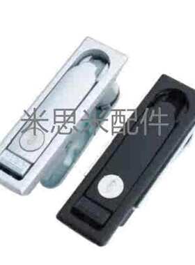 柜门锁 锌合金平面锁方型 E-PAD-84/117/138-D-S E-PAT方形按压式