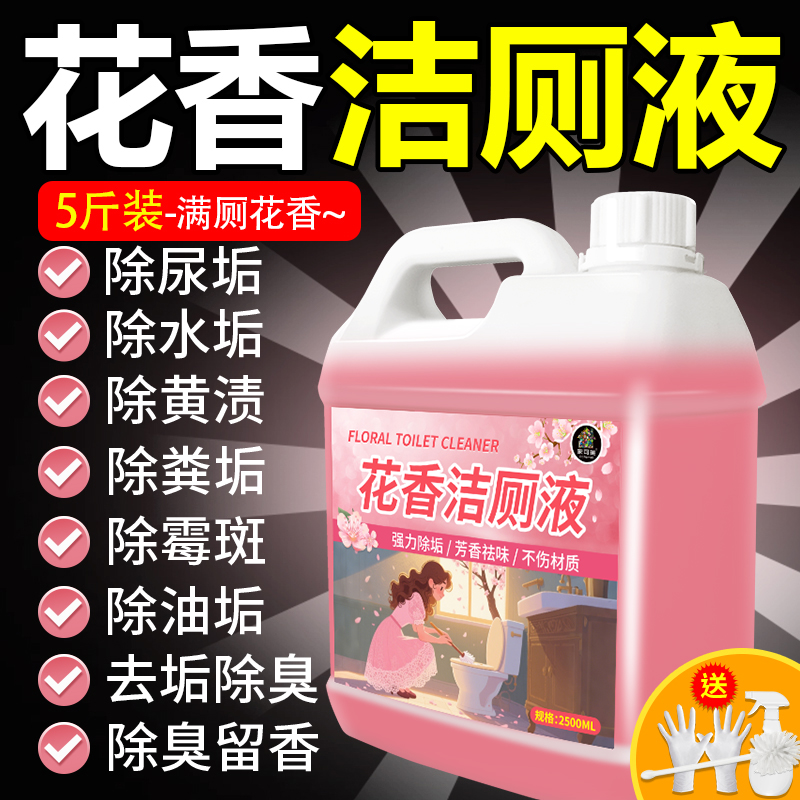 洁厕灵强力除垢除臭清香型马桶厕所清洁剂去渍强力去污去黄清洗剂