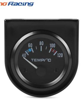跨境热销汽车改装52mm水温仪表12V通用赛车仪表40-120°C摄氏度