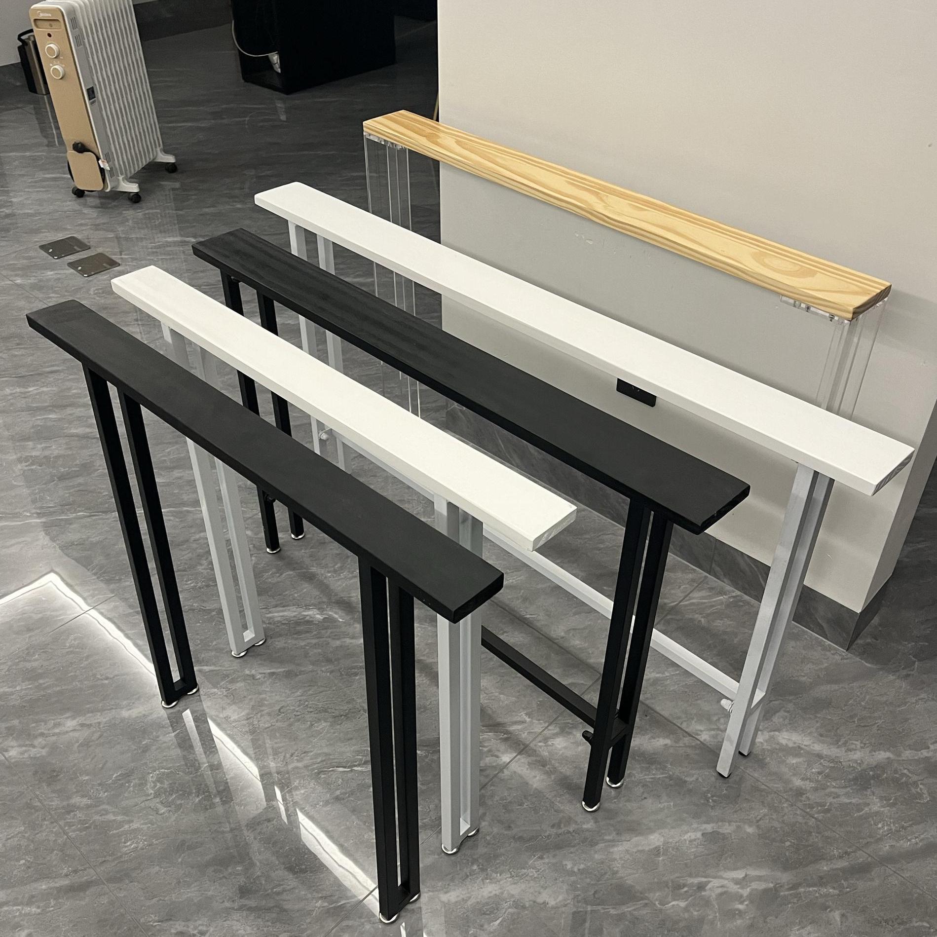 实木沙发后置物架极窄8cm客厅白色靠墙夹缝收纳落地长条床头架子