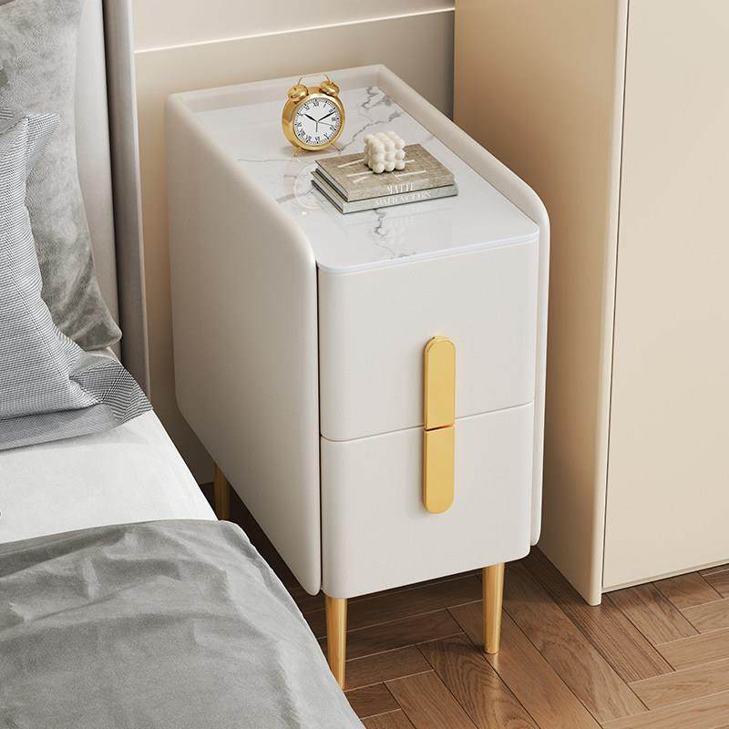 全实木床头柜小型简约现代家用卧室轻奢小户型超窄智能岩板床边柜,住宅家具,床头柜,淘宝优惠券,粉丝福利购,淘宝优惠卷