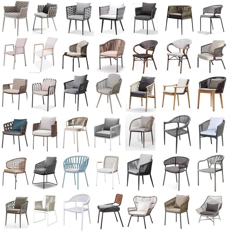 户外藤编沙发椅室外庭院花园休闲 桌椅组合民宿咖啡厅别墅阳台家