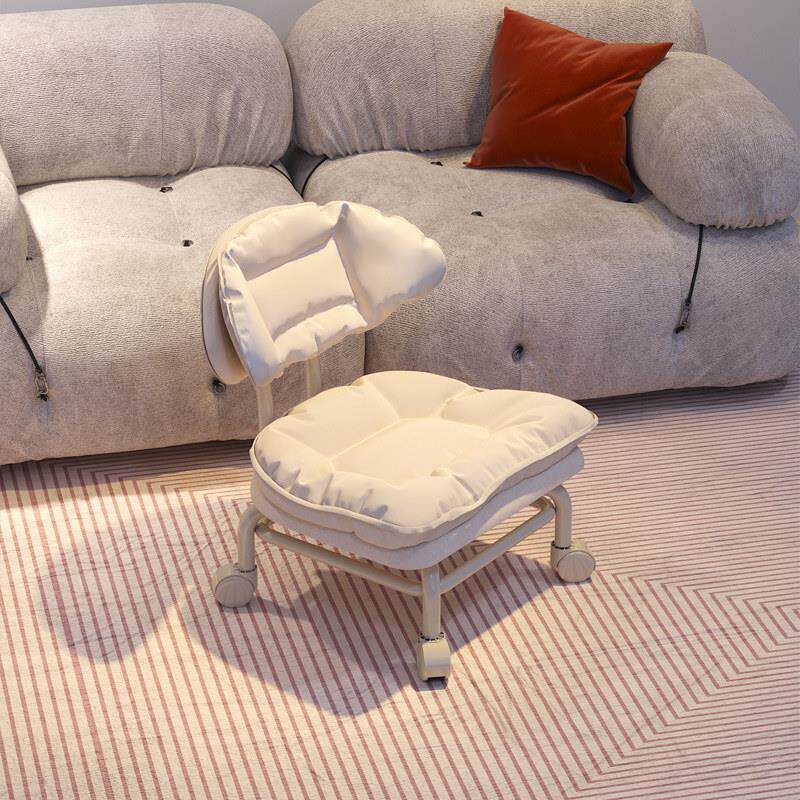 万向轮小凳子带娃神器儿童带轮板凳美缝靠背椅滑轮矮凳家用换鞋凳