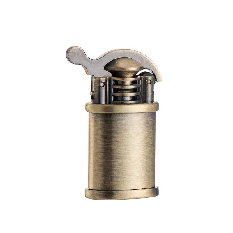 海豚HY702小巧迷你型老式煤油打火机砂轮明火打火机