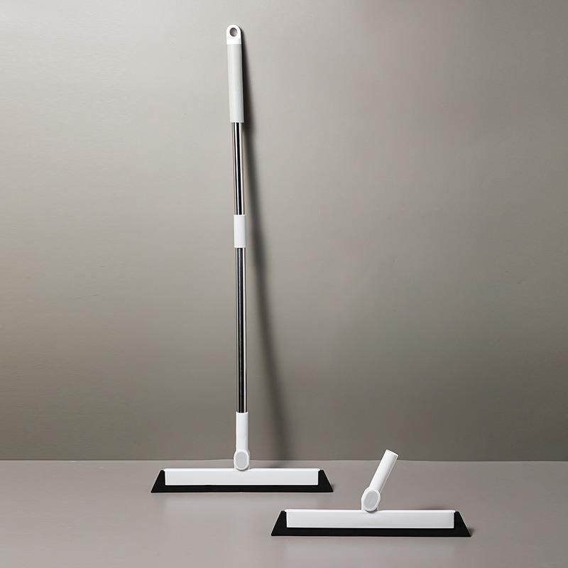 4575.长柄地刮浴室厨房清洁水刮地板清洁刷可拆卸手柄玻璃刮水器