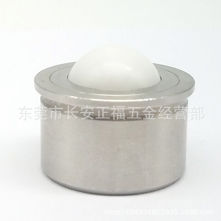 QDC21/22-7.5/9/11/15/18/24/30压入牛眼滑动轮不锈钢珠滚轮