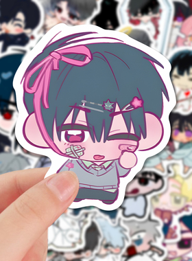 112张alienstage异形舞台q版贴纸可爱外星人舞台ivan周边贴画diy