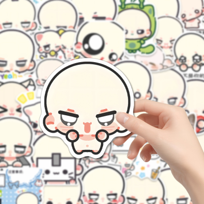 Q版OC小人贴纸可爱卡通二次元