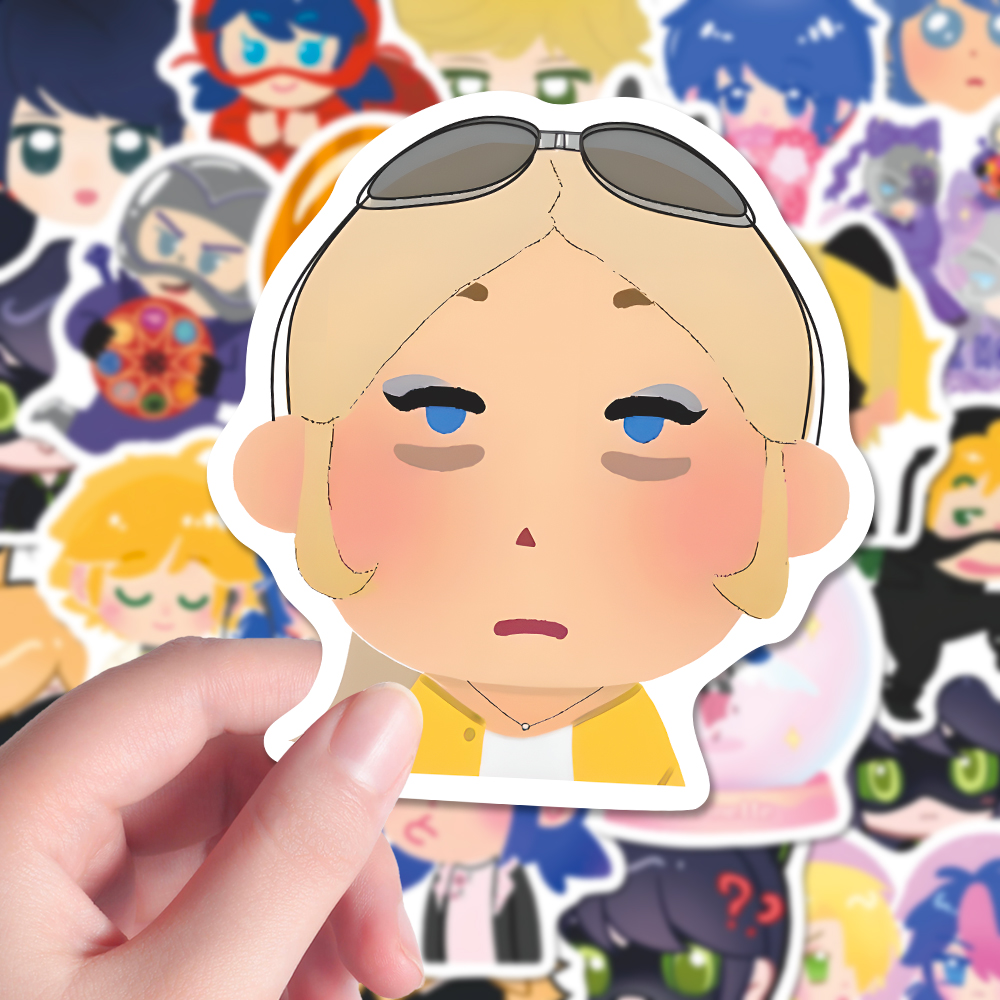 104张MLB贴纸可爱卡通瓢虫雷迪萌萌动漫周边表情包趣味贴画装饰