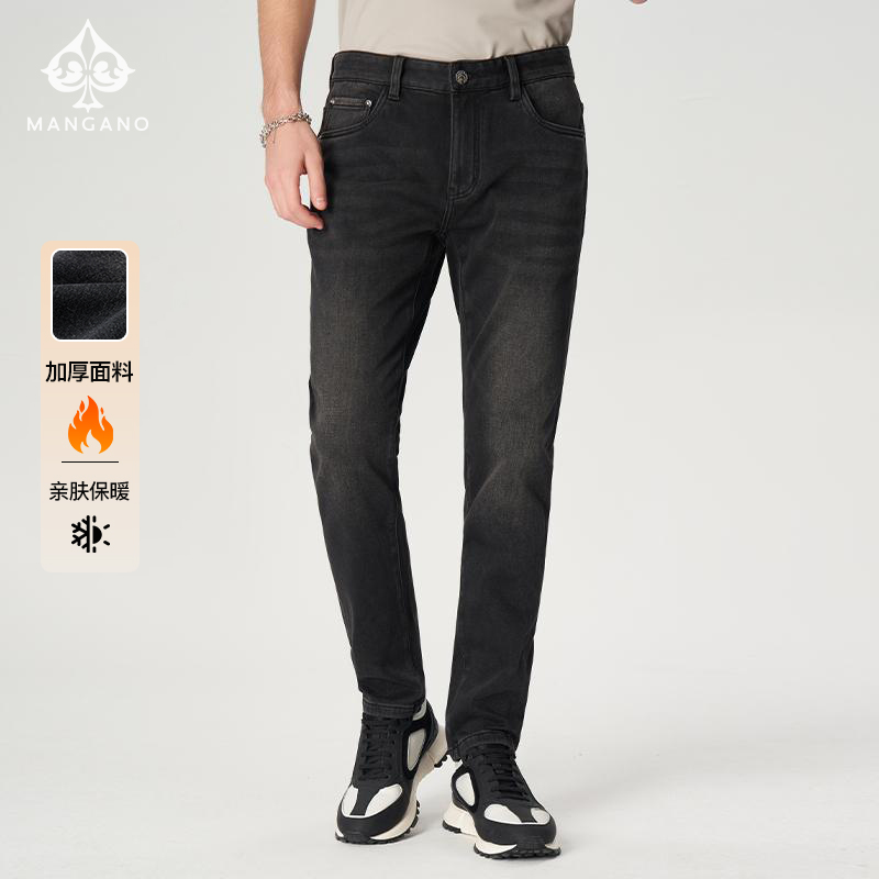 Mangano曼加龙休闲牛仔裤