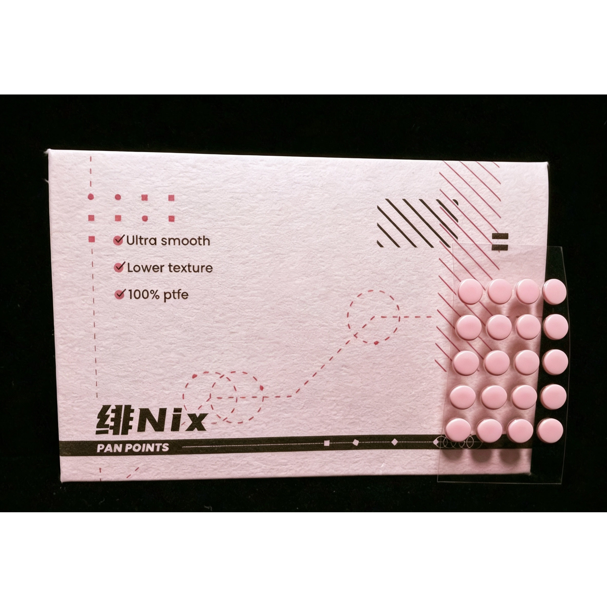 绯Nix 玻璃特调球状厚泡棉小鼠标垫/贴/腕垫