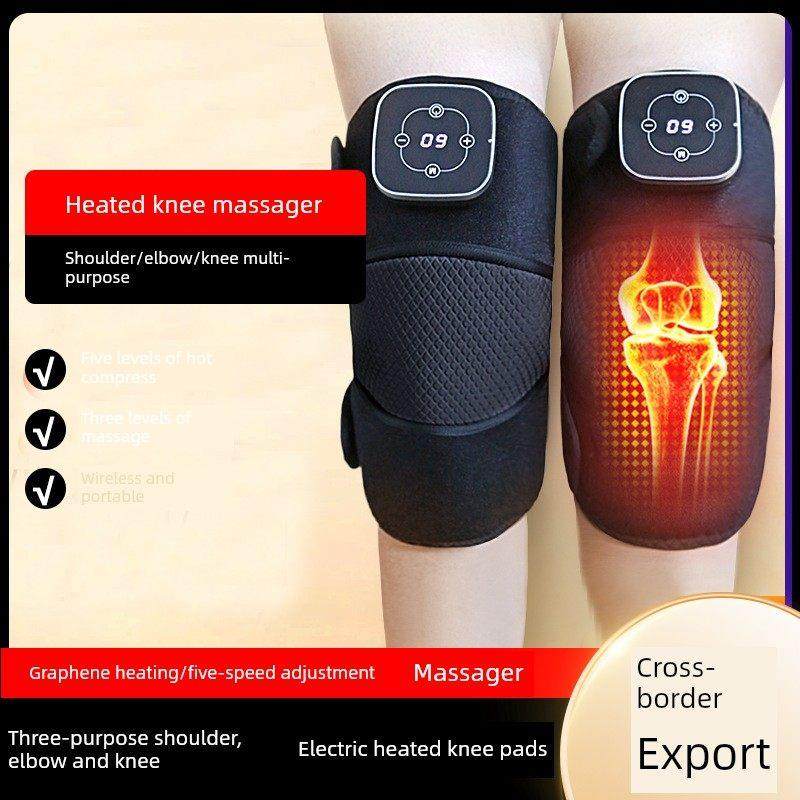 新型电热护膝热敷振动膝按摩器，热科技，防寒旧冷腿膝关节按摩仪,个人护理/保健/按摩器材,膝盖/膝部按摩器,淘宝优惠券,粉丝福利购,淘宝优惠卷