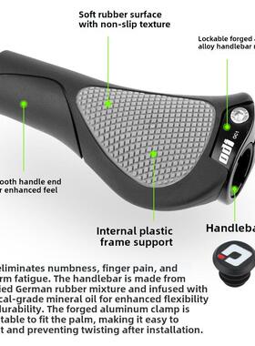 跨境美国ODI自行车人间肉球握把 山地折叠车可锁竞速覆古把套
