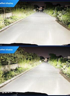 24V卡车激光Led大灯H1远近集成H4H7镜头超亮强光大灯灯泡24V改装