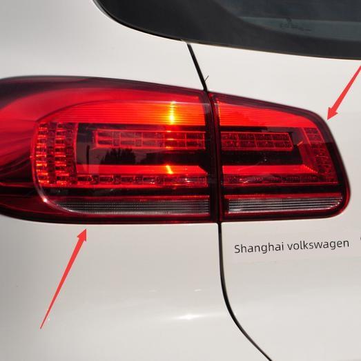 适用于13-16号大众途观后尾灯总成，左右后刹车灯，倒车转向灯罩