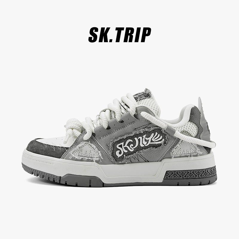 SK.TRIP狮牌面包鞋板鞋2025春季