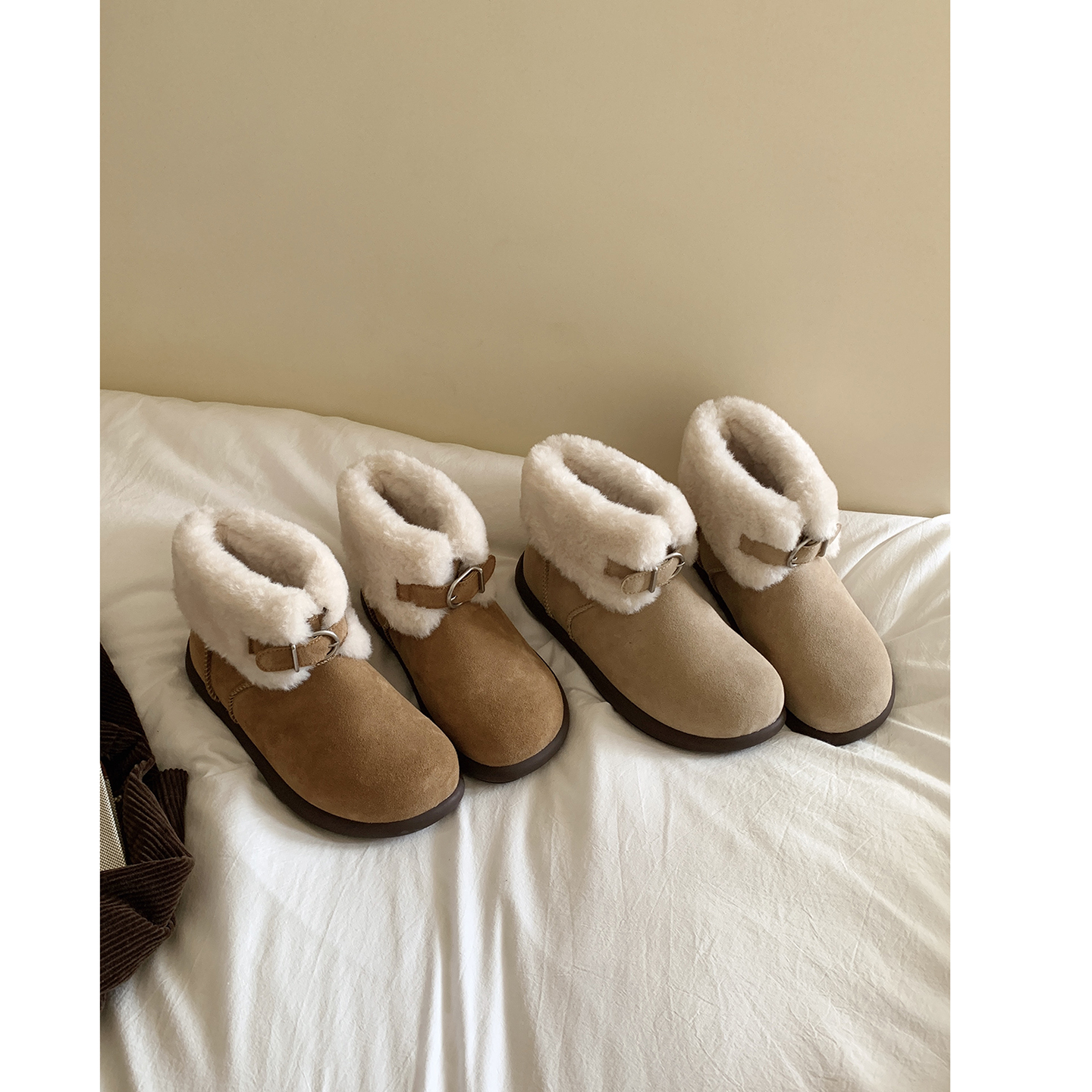 Chio2nd雪地靴冬季时尚加绒棉鞋