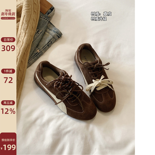 爆款 子女2025新款 时尚 气质春秋季 Chio2nd南风 美拉德运动鞋 休闲鞋