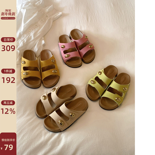 高级感舒适百搭软底不累脚凉拖 女夏外穿2025新款 Chio2nd南风 拖鞋