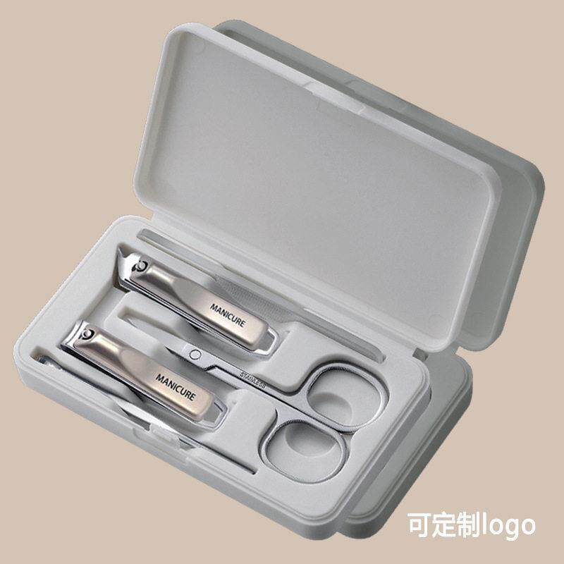 新款颜值质量修甲刀美甲工具不锈钢指甲刀套装家用简约指甲钳