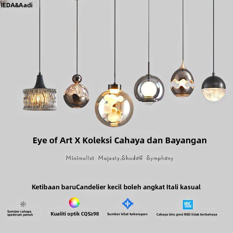 意式轻奢全铜水晶餐厅极简个性玄关卧室设计师吧台可升降床头吊灯,家装灯饰光源,床头/玄关/吧台/过道吊灯,淘宝优惠券,粉丝福利购,淘宝优惠卷