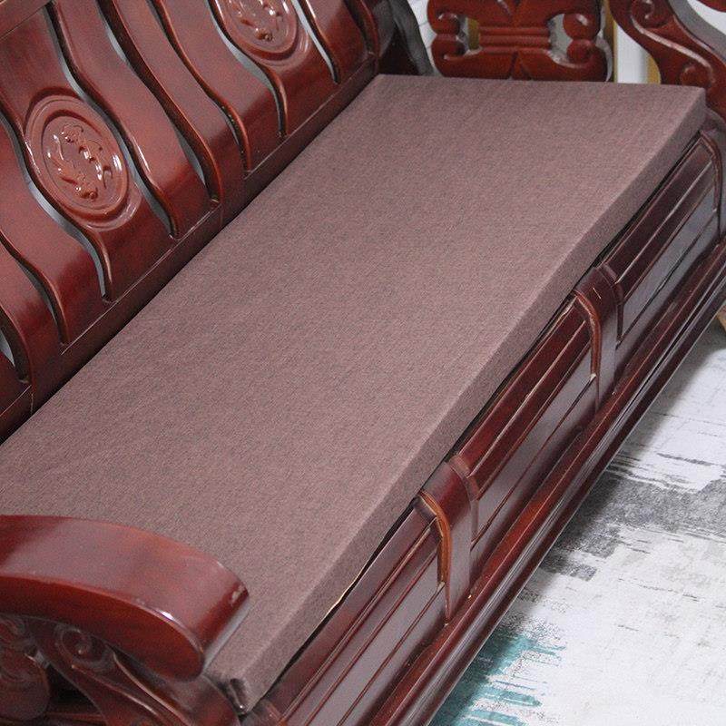 亚麻老式实木沙发垫红木海绵坐垫通用长条秋冬加厚飘窗垫罗汉床垫,居家布艺,沙发垫,淘宝优惠券,粉丝福利购,淘宝优惠卷