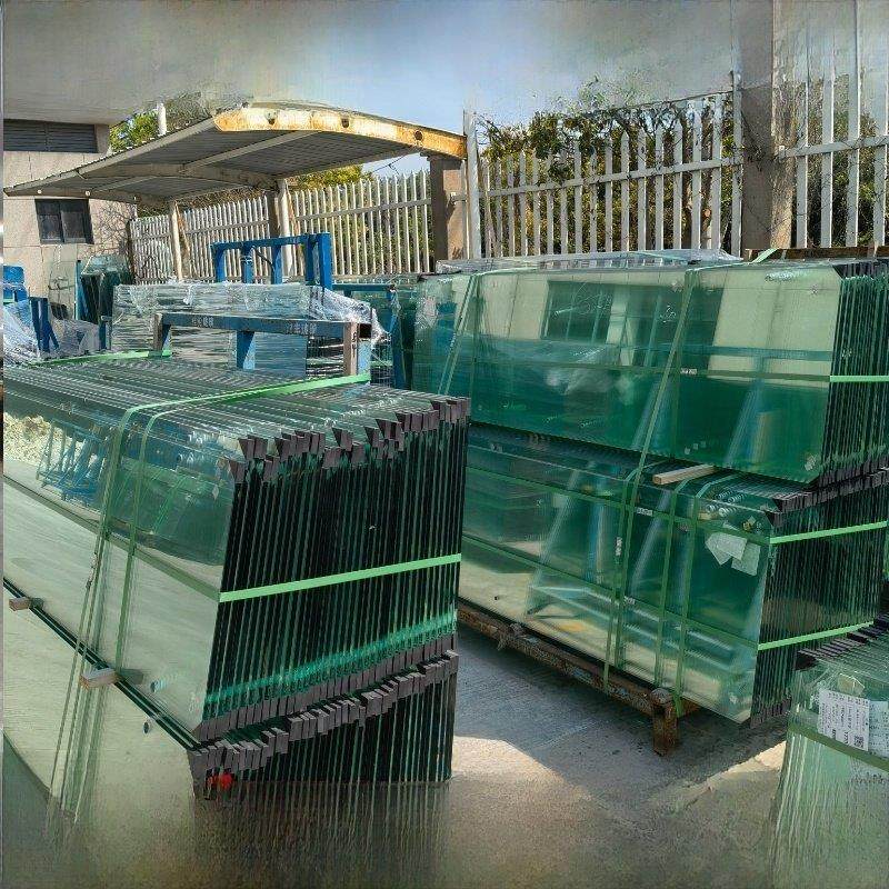 钢化玻璃定制中空烤漆夹胶磨砂雾化写字楼店面淋浴房幕墙隔断门窗