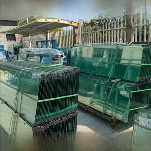 钢化玻璃定制中空烤漆夹胶磨砂雾化写字楼店面淋浴房幕墙隔断门窗