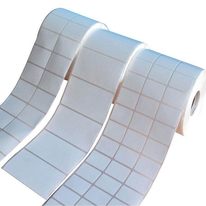 铜板纸不干胶标签条码打印机贴纸30 40 50 60 70 80 90铜版不干胶