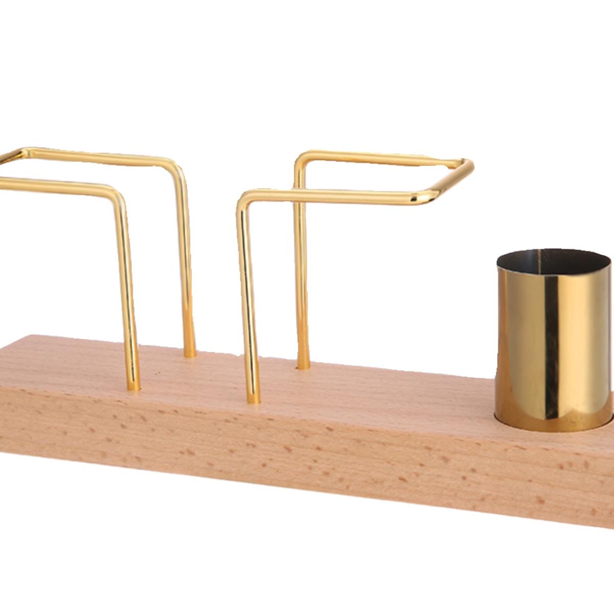 黑胡桃垂直纸巾架创意中国牙签盒西餐厅咖啡厅纸巾架实木纸巾盒